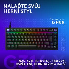Klávesnica Logitech G316 X 75 - CZ/SK layout čierna

 obrázok produktu 14 z 19