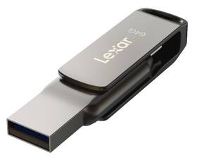 USB flashdisk Lexar JumpDrive D400 Dual, 64GB sivý

 obrázok produktu 3 z 6