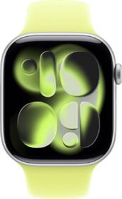 Remienok Apple 46mm neónovo žltý športový – M/L 

 obrázok produktu 2 z 2