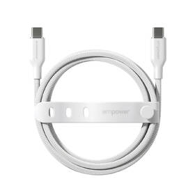 Kábel PanzerGlass empower USB-C/USB-C, 1,2m biely

 obrázok produktu 1 z 5