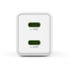 Nabíjačka do siete Hama 2x USB-C PD/QC, 40 W biela

 obrázok produktu 5 z 7