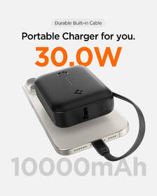 Powerbank Spigen Essential 30 W, 10000 mAh čierny

 obrázok produktu 7 z 12
