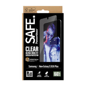 Tvrdené sklo PanzerGlass SAFE na Samsung Galaxy S26+ s inštalačným rámčekom 

 obrázok produktu 4 z 4