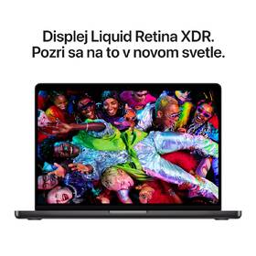 Notebook Apple CTO 14" s nanotexturou M5 10× CPU 10× GPU, 32 GB, 1 TB - kozmicky čierny SK 

 obrázok produktu 5 z 8