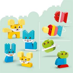 Stavebnica LEGO® DUPLO® 10477 Kreatívni roztomilí maznáčikovia 3 v 1 

 obrázok produktu 5 z 9