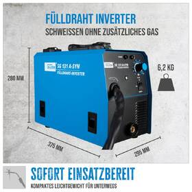 Zváračka Güde SG 131 A-SYN 

 obrázok produktu 4 z 8