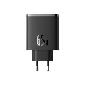 Nabíjačka do siete Baseus Cube Pro 65W, 2x USB-C, 1x USB čierna

 obrázok produktu 2 z 4