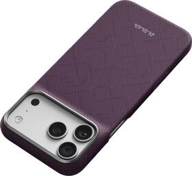 Kryt na mobil Pitaka PTK Weaving na Apple iPhone 18 Pro fialový

 obrázok produktu 3 z 6