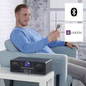 Internetový rádioprijímač s DAB+ Hama DIR1570CBT čierny

 obrázok produktu 9 z 11