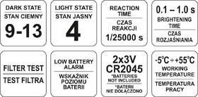 Kukla zváracia YATO YT-73921 

 obrázok produktu 5 z 5