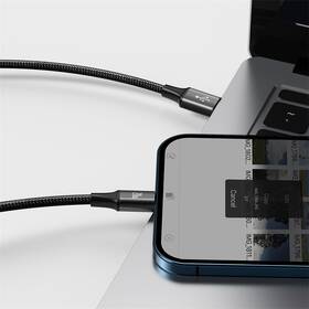 Kábel Baseus Rapid Series 3v1 USB-C (Micro USB/Lightning/USB-C) PD 20W 1,5m čierny

 obrázok produktu 6 z 10