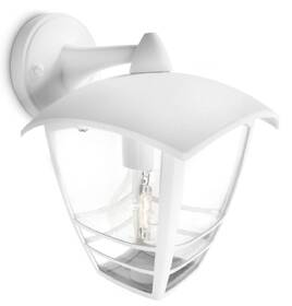 Nástenné svietidlo Philips Creek Down, 1xE27 biele

 obrázok produktu 1 z 2