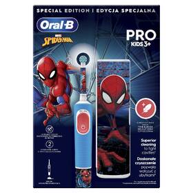Zubná kefka Oral-B Pro Kids Spiderman 3+ 

 obrázok produktu 2 z 8