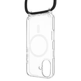 Kryt na mobil FIXED MagPure Neck s čiernou šnúrkou na krk na Apple iPhone 16 Plus priehľadný

 obrázok produktu 1 z 1