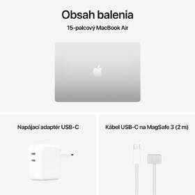 Notebook Apple 15" M4 10× GPU, 24GB, 512GB - strieborný SK 

 obrázok produktu 10 z 10
