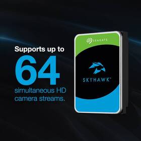 Pevný disk 3,5" Seagate SkyHawk 4TB 

 obrázok produktu 4 z 5