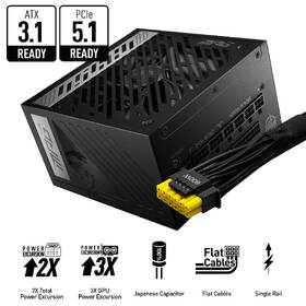 Zdroj MSI A850G PCIE5 

 obrázok produktu 14 z 14