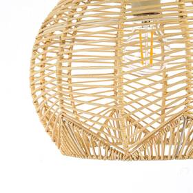 Závesné svietidlo IMMAX BOHO PELO, D30cm, E27, prírodný ratan čierne/hnedé

 obrázok produktu 1 z 5