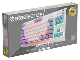 Klávesnica SteelSeries Apex 3 TKL Amethyst, US layout biela/fialová

 obrázok produktu 6 z 8