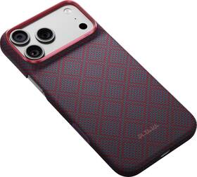 Kryt na mobil Pitaka Argyle na Apple iPhone 18 Pro červený/modrý

 obrázok produktu 2 z 6