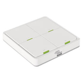 Vypínač EMOS GoSmart IP-2004ZW, ZigBee 3.0, 4-tlačidlový biely

 obrázok produktu 2 z 8