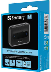 Bluetooth Sandberg BT Link čierne

 obrázok produktu 1 z 2