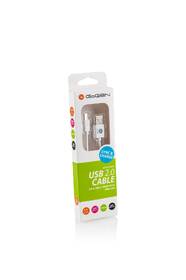 Kábel GoGEN USB/micro USB, 2m biely

 obrázok produktu 4 z 5