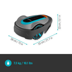 Robotická kosačka Gardena SILENO life 600m² (s batériou) 

 obrázok produktu 6 z 8