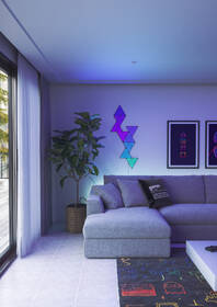 LED svetlo Nanoleaf Shapes Ultra Black Triangles Starter Kit 9 ks 

 obrázok produktu 2 z 5