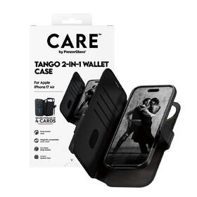 Puzdro na mobil flipové PanzerGlass CARE MagSafe Tango 2v1 Wallet na Apple iPhone Air čierne

 obrázok produktu 4 z 5