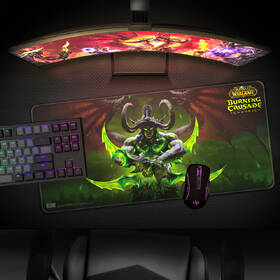 Podložka pod klávesnicu a myš FSH World of WarCraft Burning Crusade: Illidan XL zelená

 obrázok produktu 2 z 4