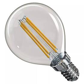 LED žiarovka EMOS Filament Mini Globe, 4W, E14, teplá biela 

 obrázok produktu 2 z 3
