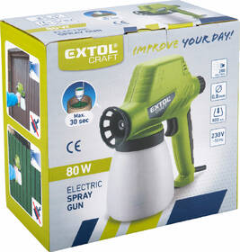 Pištoľ striekacia Extol Craft 412113 80W 

 obrázok produktu 5 z 5