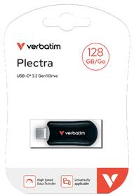 USB flashdisk Verbatim Plectra 128GB čierny

 obrázok produktu 1 z 3