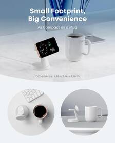 Bezdrôtová nabíjačka Anker MagGo 3v1 Dock Stand 15W biela

 obrázok produktu 4 z 7