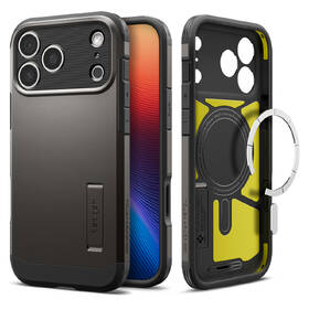 Kryt na mobil Spigen Tough Armor T MagSafe na Apple iPhone 17 Pro Max sivý

 obrázok produktu 3 z 10