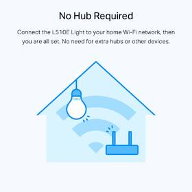 Inteligentná žiarovka TP-Link Tapo L510E Smart, 8,7 W, E27, teplá biela 

 obrázok produktu 5 z 7