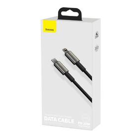 Kábel Baseus Tungsten Gold USB-C/Lightning PD 20W 2m čierny

 obrázok produktu 3 z 3