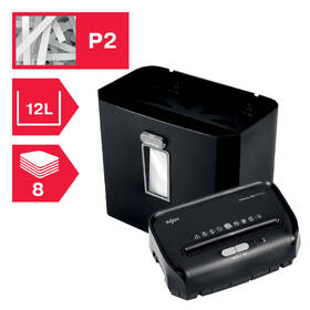 Skartovač Rexel Promax QS RPS812 EU čierny

 obrázok produktu 4 z 5