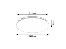 LED stropné svietidlo Rabalux Vendel 71104 biele

 obrázok produktu 6 z 6