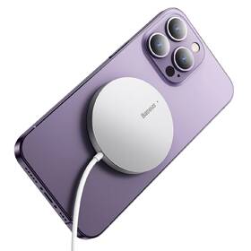 Bezdrôtová nabíjačka Baseus Simple Mini3, 15W, USB-C biela

 obrázok produktu 3 z 6
