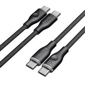 Kábel Voltme Powerlink Rugg Series USB-C/USB-C, CTC 3A/60W 1m čierny

 obrázok produktu 1 z 2