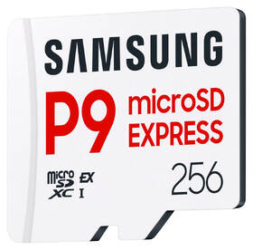 Pamäťová karta Samsung 256GB P9 microSD Express biela

 obrázok produktu 1 z 4