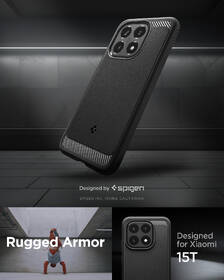 Kryt na mobil Spigen Rugged Armor na Xiaomi 15T čierny

 obrázok produktu 12 z 15