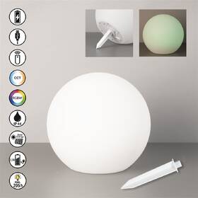 Svietidlo vonkajšie Fischer & Honsel solárne, vonkajšie Dabus, 1x LED, 0,1 W, priemer 25 biele

 obrázok produktu 1 z 2