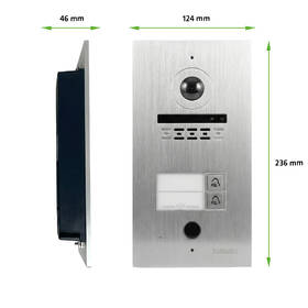 Dverný videotelefón Evolveo ID-2, pre dva byty s RFID, odtlačkom prsta a podporou ONVIF kamier čierny/nerez

 obrázok produktu 15 z 19