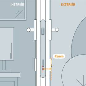 Adaptér Netatmo Doorlock, predĺženie zámku 45mm strieborný

 obrázok produktu 4 z 4