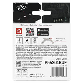 Termostat EMOS GoSmart P56201BUF Wi-Fi čierny

 obrázok produktu 13 z 13