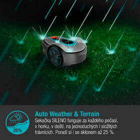 Robotická kosačka Gardena 15202-32 (s batériou) 

 obrázok produktu 4 z 8