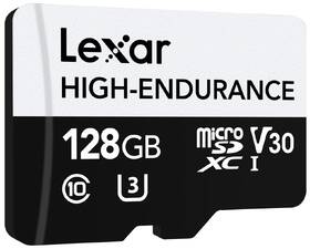 Pamäťová karta Lexar High-Endurance microSDXC 128GB UHS-I, (100R/45W) C10 A1 V30 U3 

 obrázok produktu 1 z 2